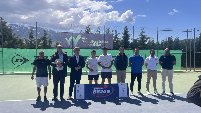 Fernández- Figueras  y Tang , Campeones en el I Open Internacional ITF Junior Ciudad de Béjar