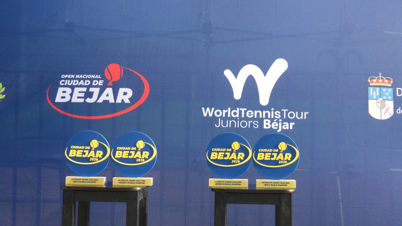 FINALES ITF JUNIOR y COMIENZO DEL OPEN NACIONAL DE TENIS CIUDAD DE BÉJAR