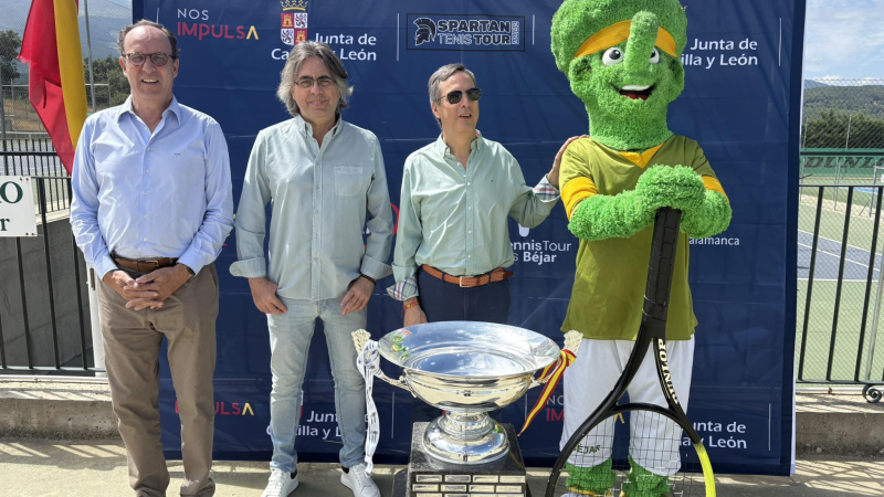 Presentada  la XXIII edición del Open Nacional de Tenis Ciudad de Béjar.